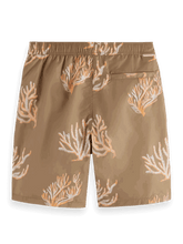 SCOTCH AND SODA Fave-Cotton/Linen Bermuda Shorts at Gravity NYC